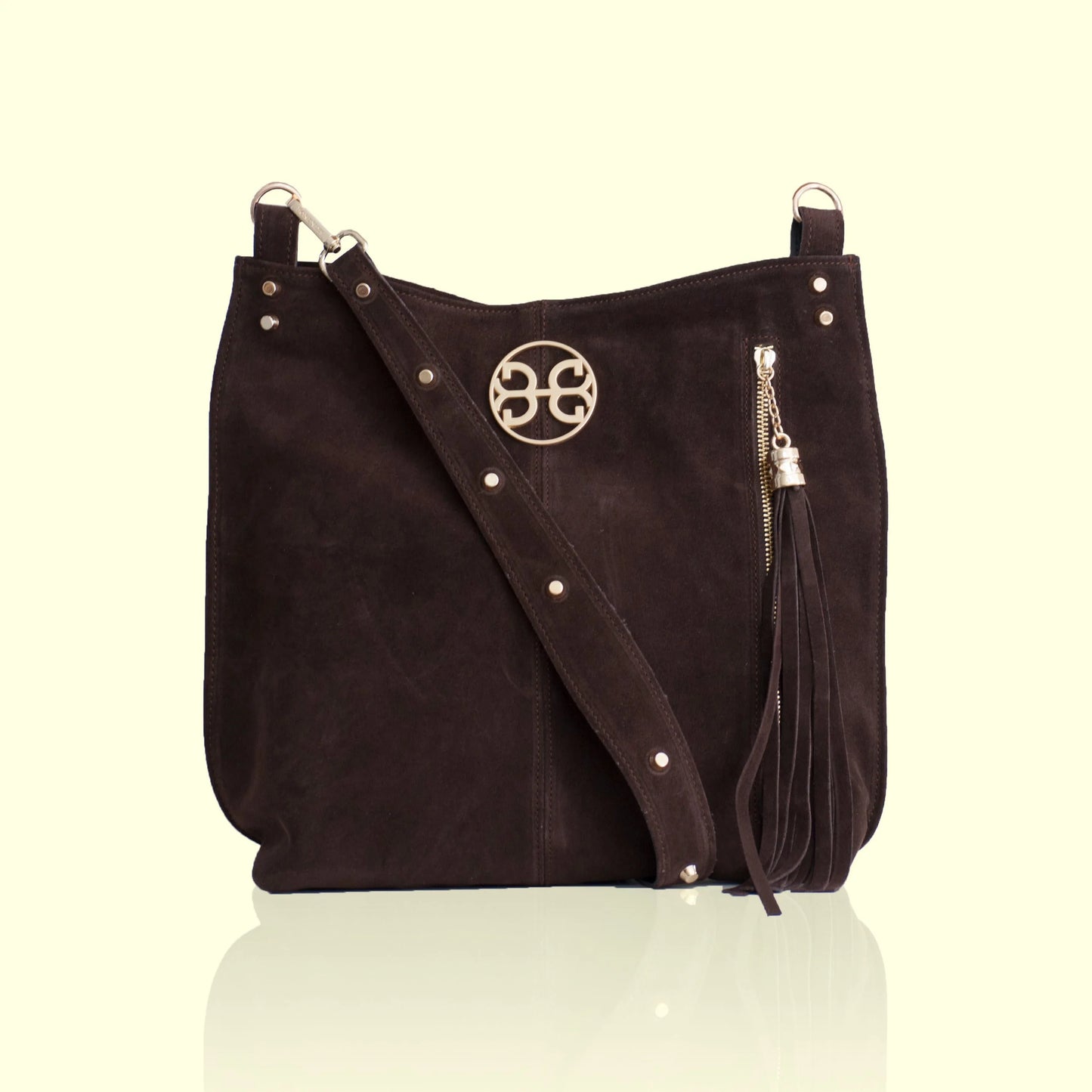 Chevie Bag - Chocolate Suede