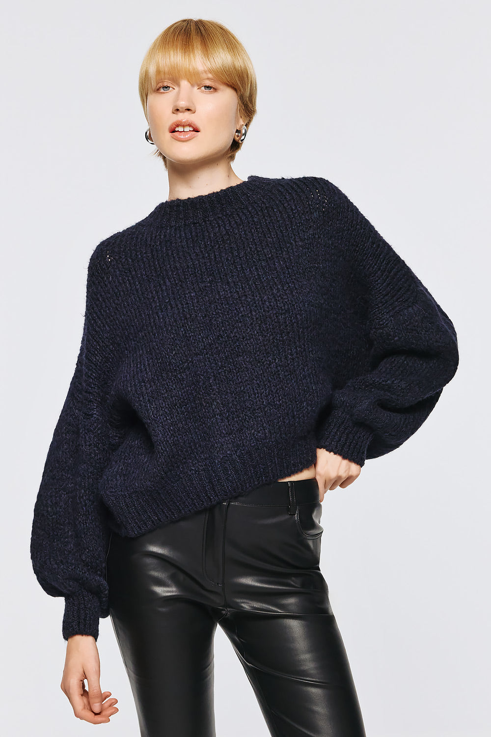 Long Sleeve Pullover - Blue