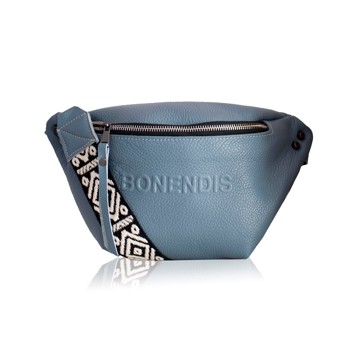 Venus Leather Bag - French Blue