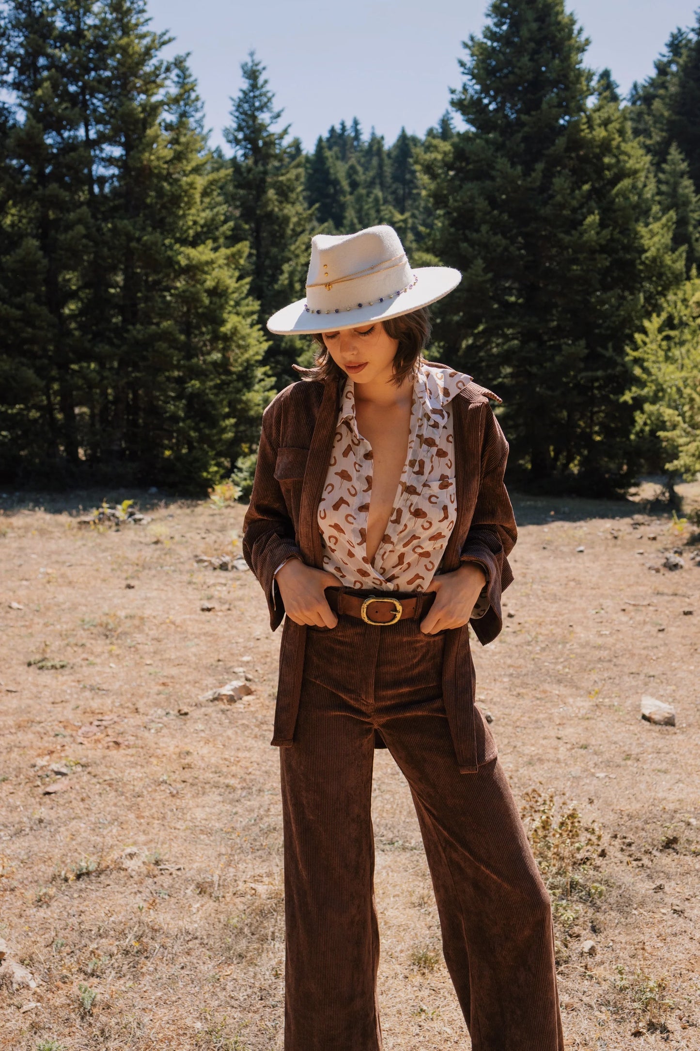 Etta Unisex Jacket - Brown