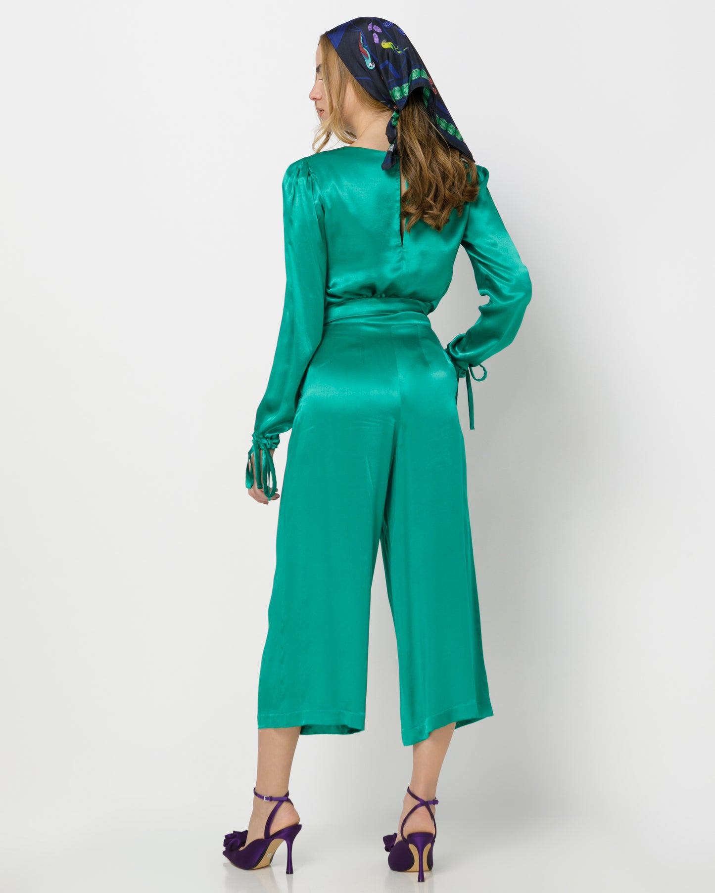 Aurelia Top - Emerald Green