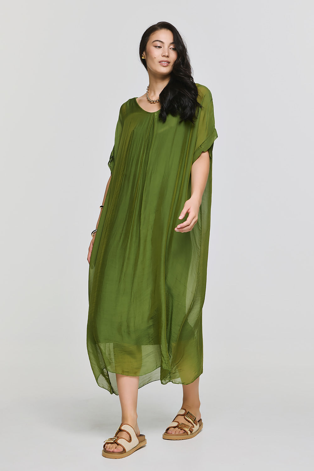 Gaia Dress | Green