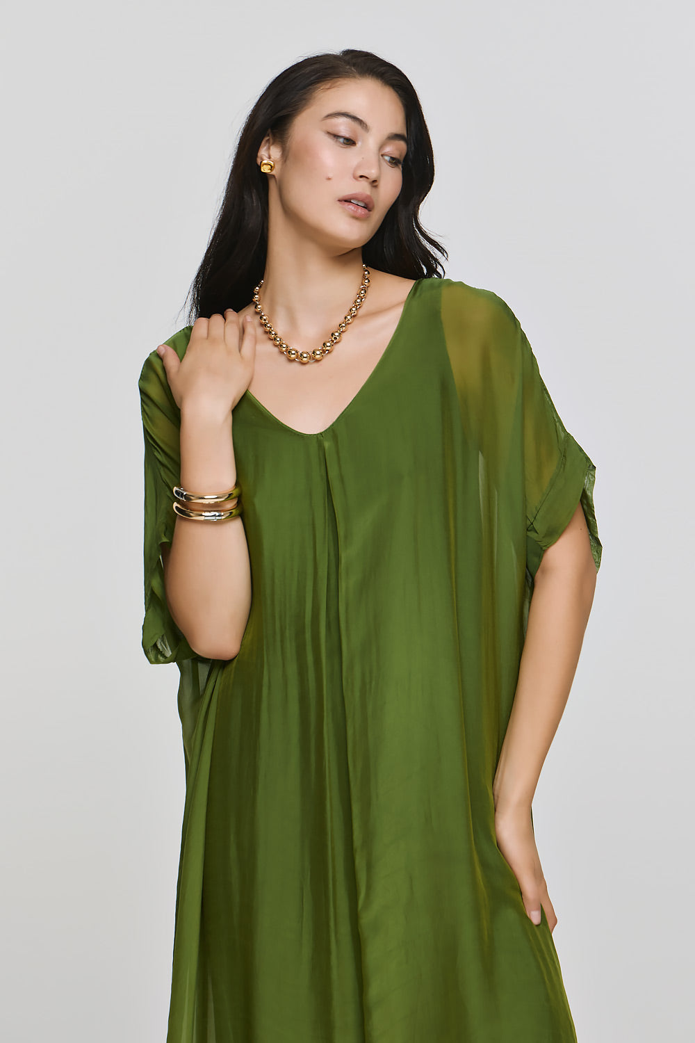 Gaia Dress | Green