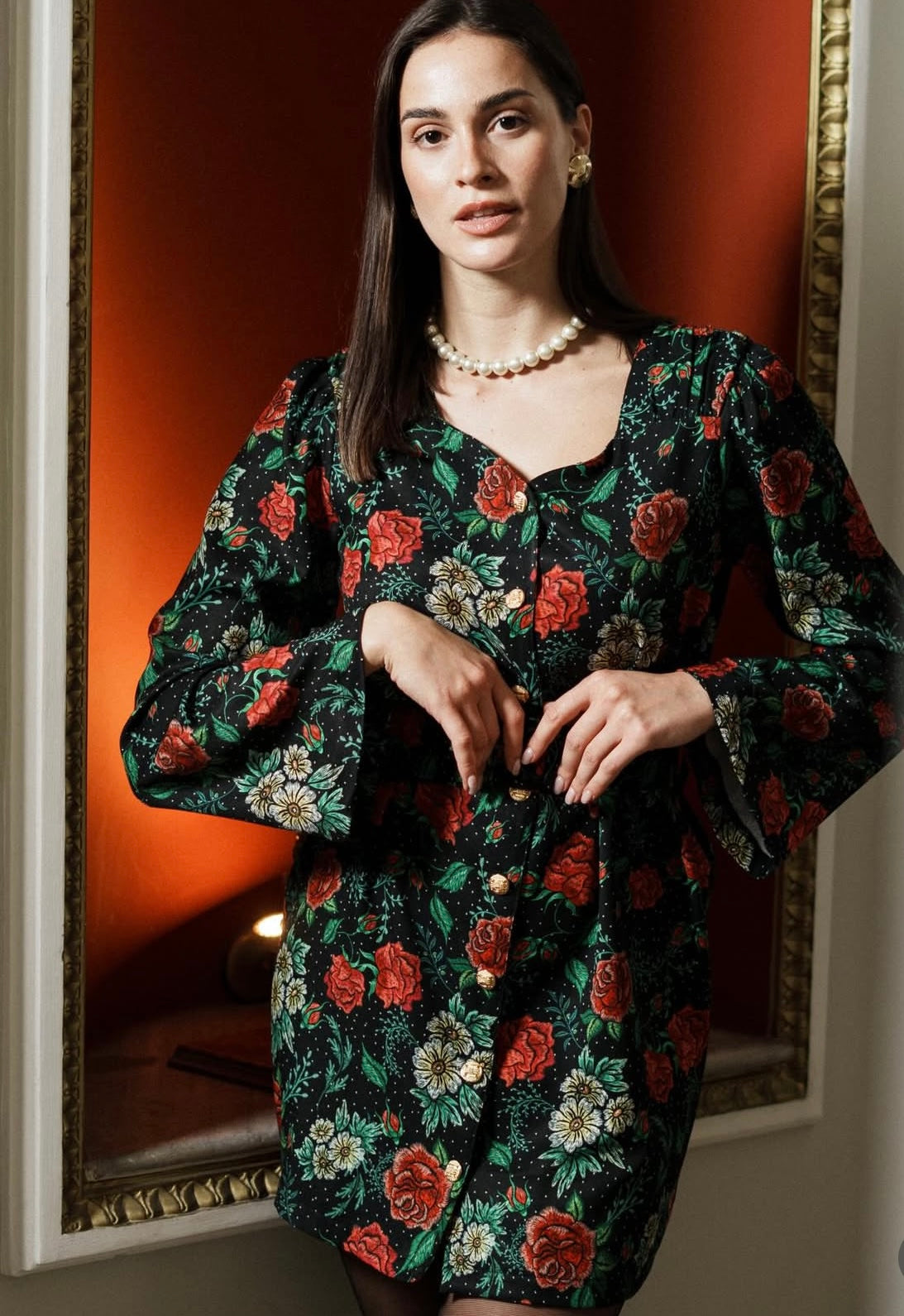 Hellena’s Garden Vintage Mini Dress