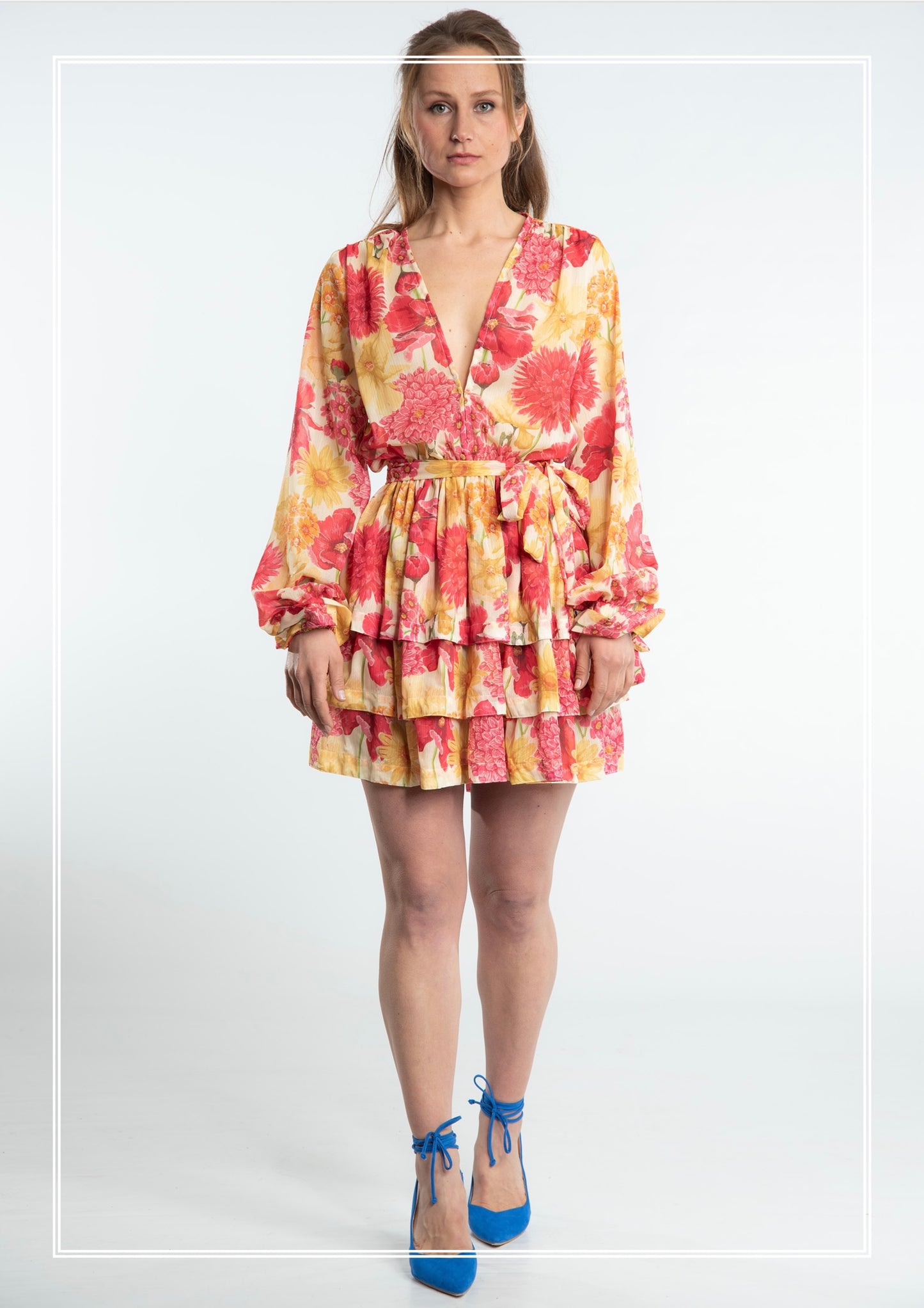 Sunrita Flower Mini Dress