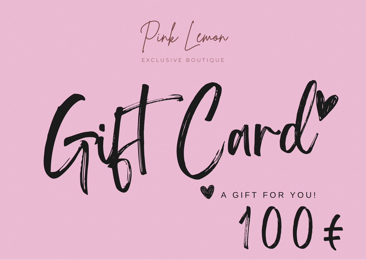 Pink Lemon 🤍 Gift Card