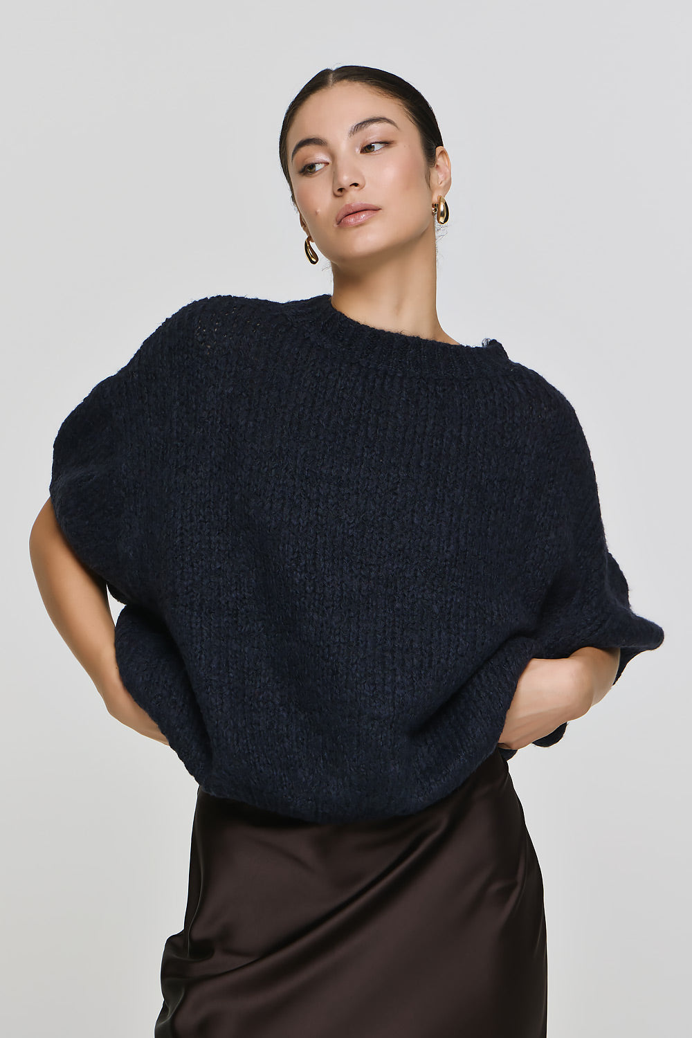 Short Sleeve Pullover - Blue