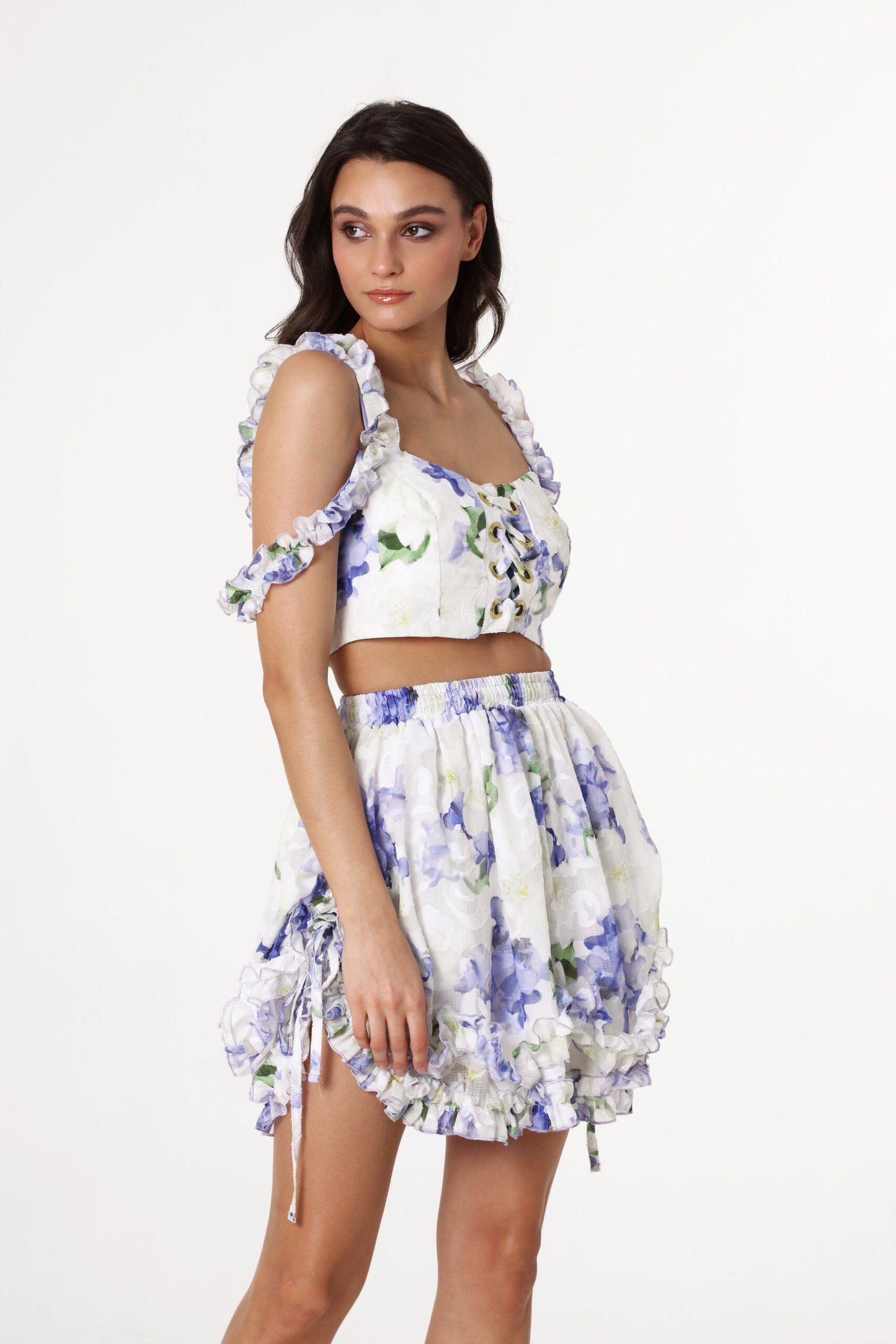 Iris Flower Skirt