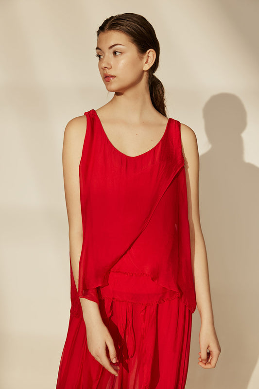 Calypso Top - Red