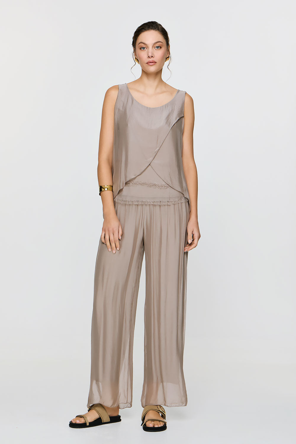 Calypso Top | Beige