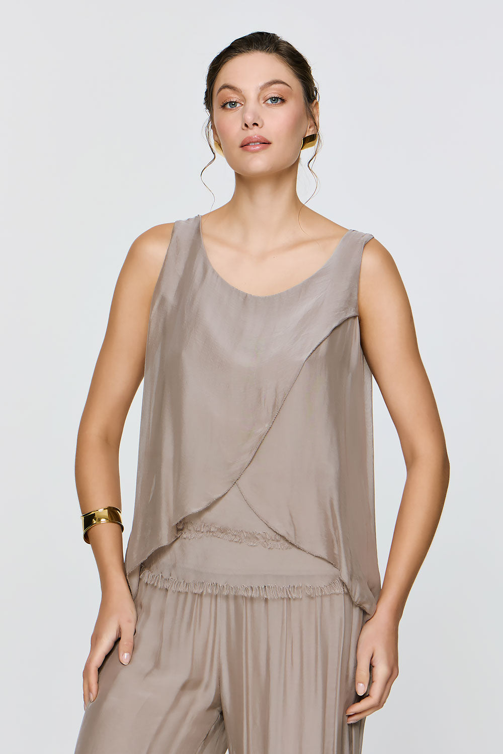 Calypso Top | Beige