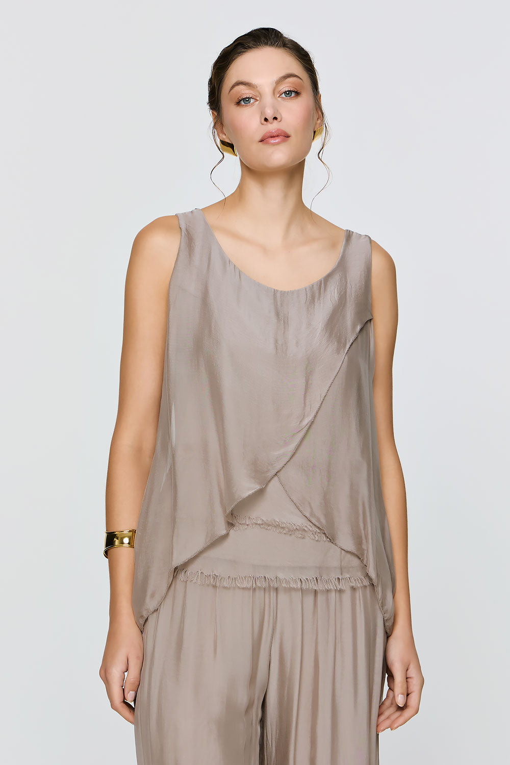 Calypso Top | Beige