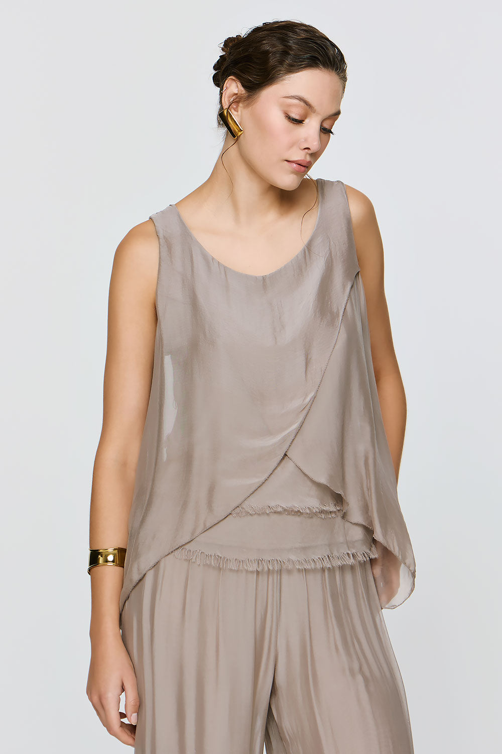 Calypso Top | Beige