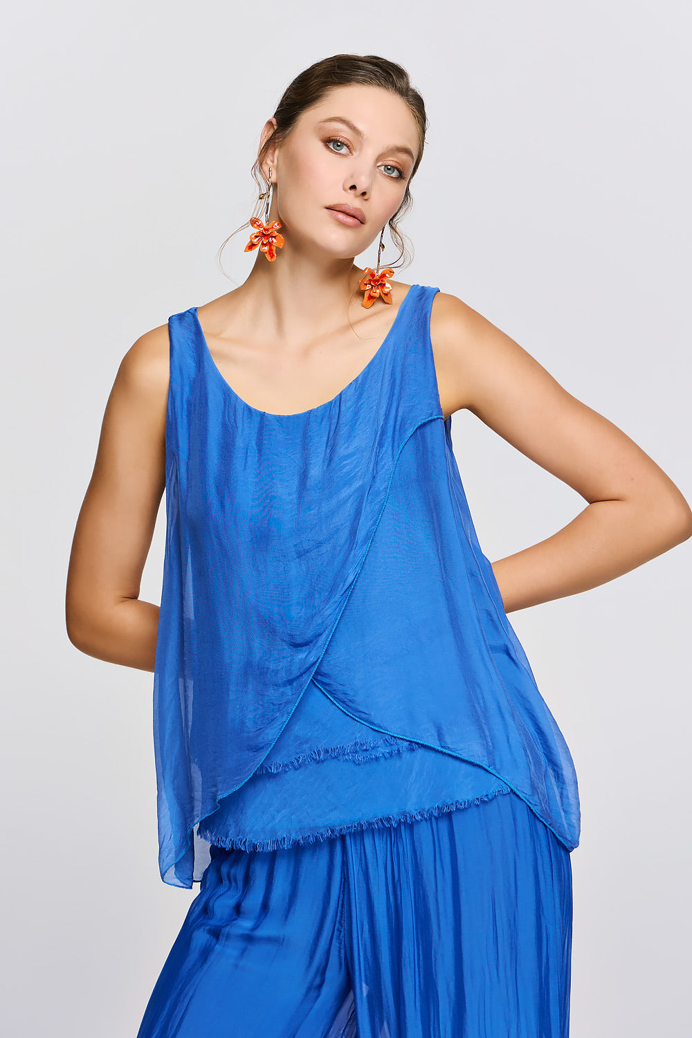 Calypso Top | Blue Royal