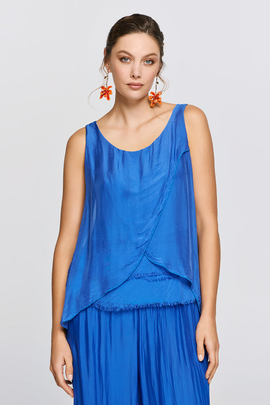 Calypso Top | Blue Royal