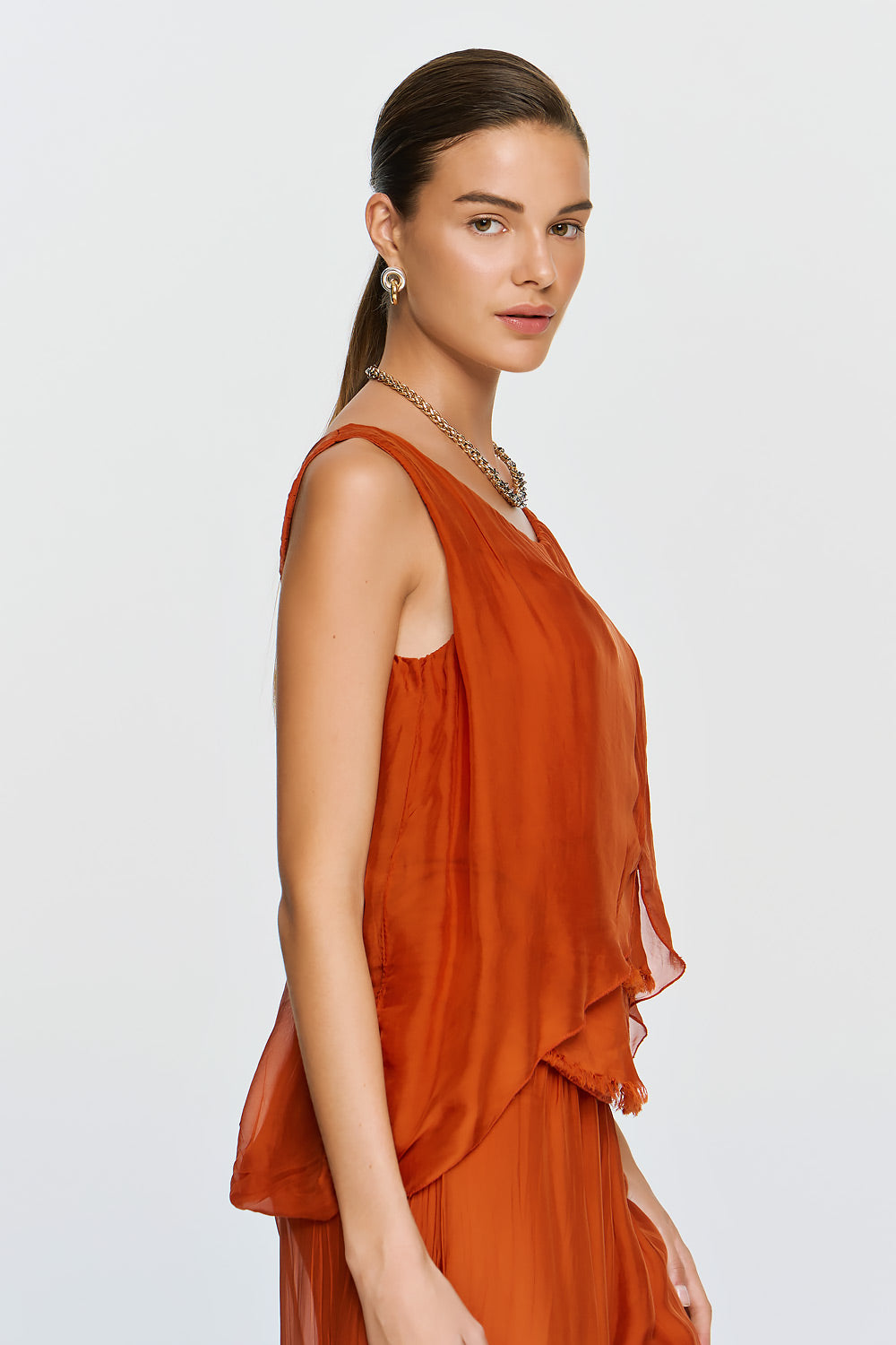 Calypso Top | Burnt Orange
