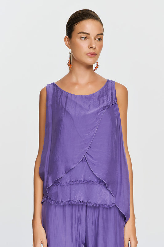 Calypso Top | Purple