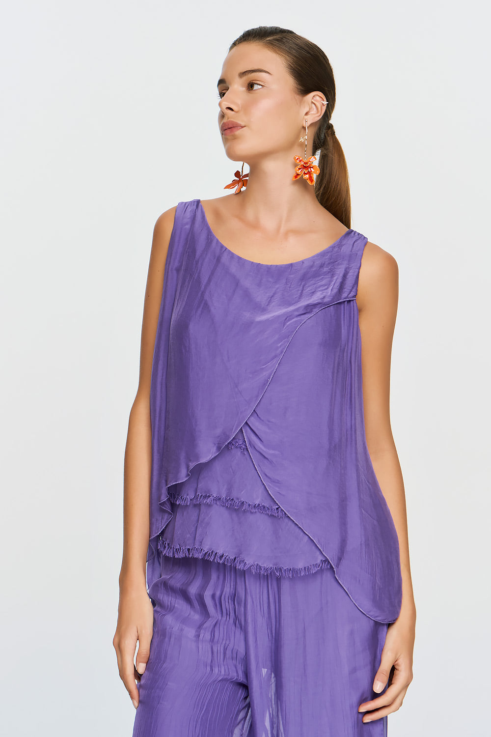 Calypso Top | Purple