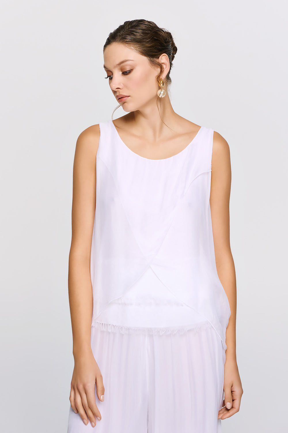Calypso Top | White