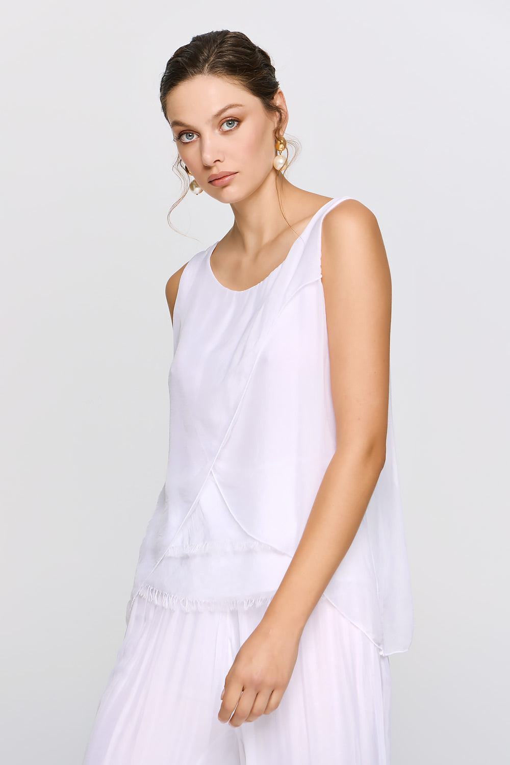 Calypso Top | White