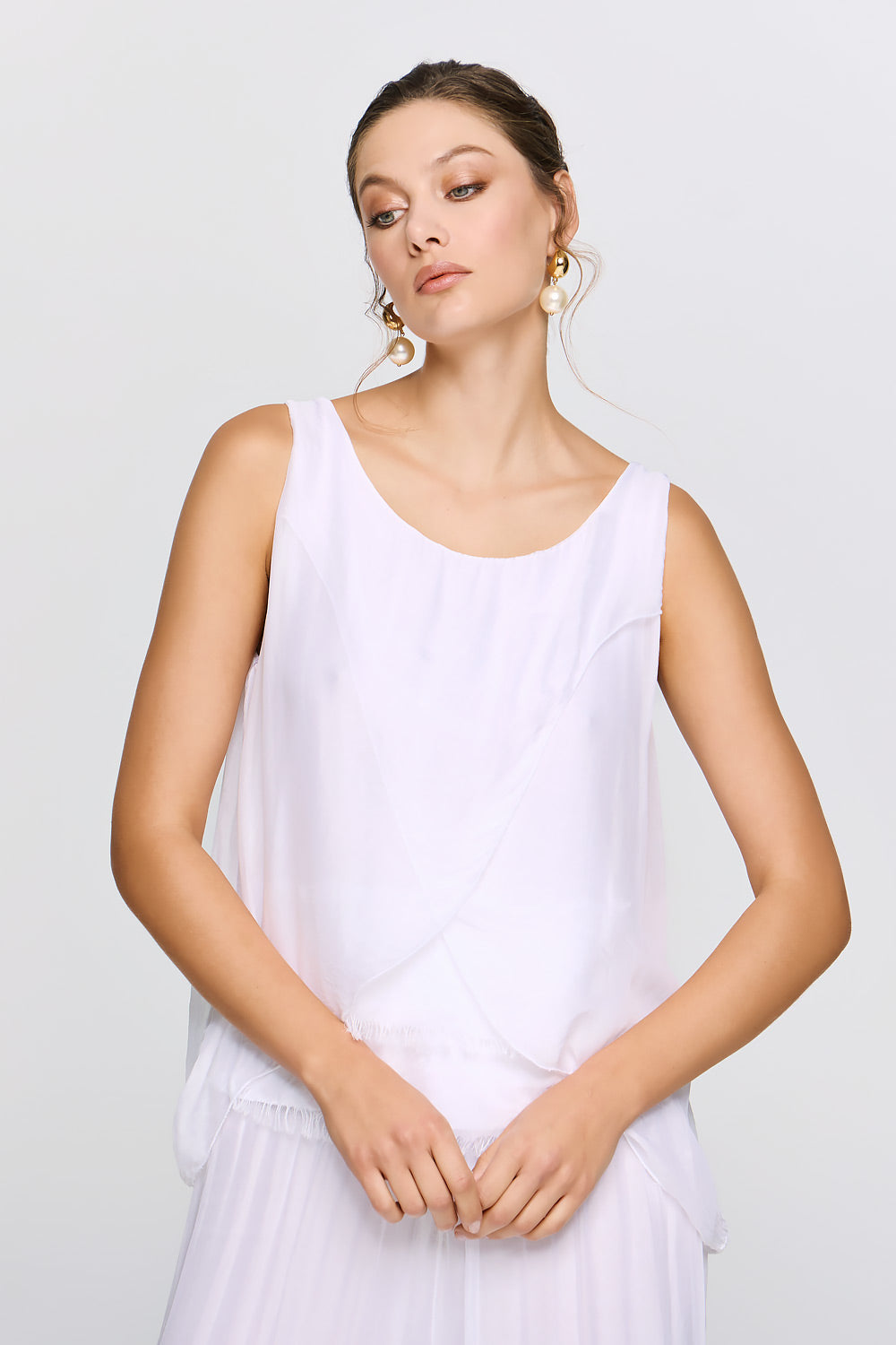 Calypso Top | White