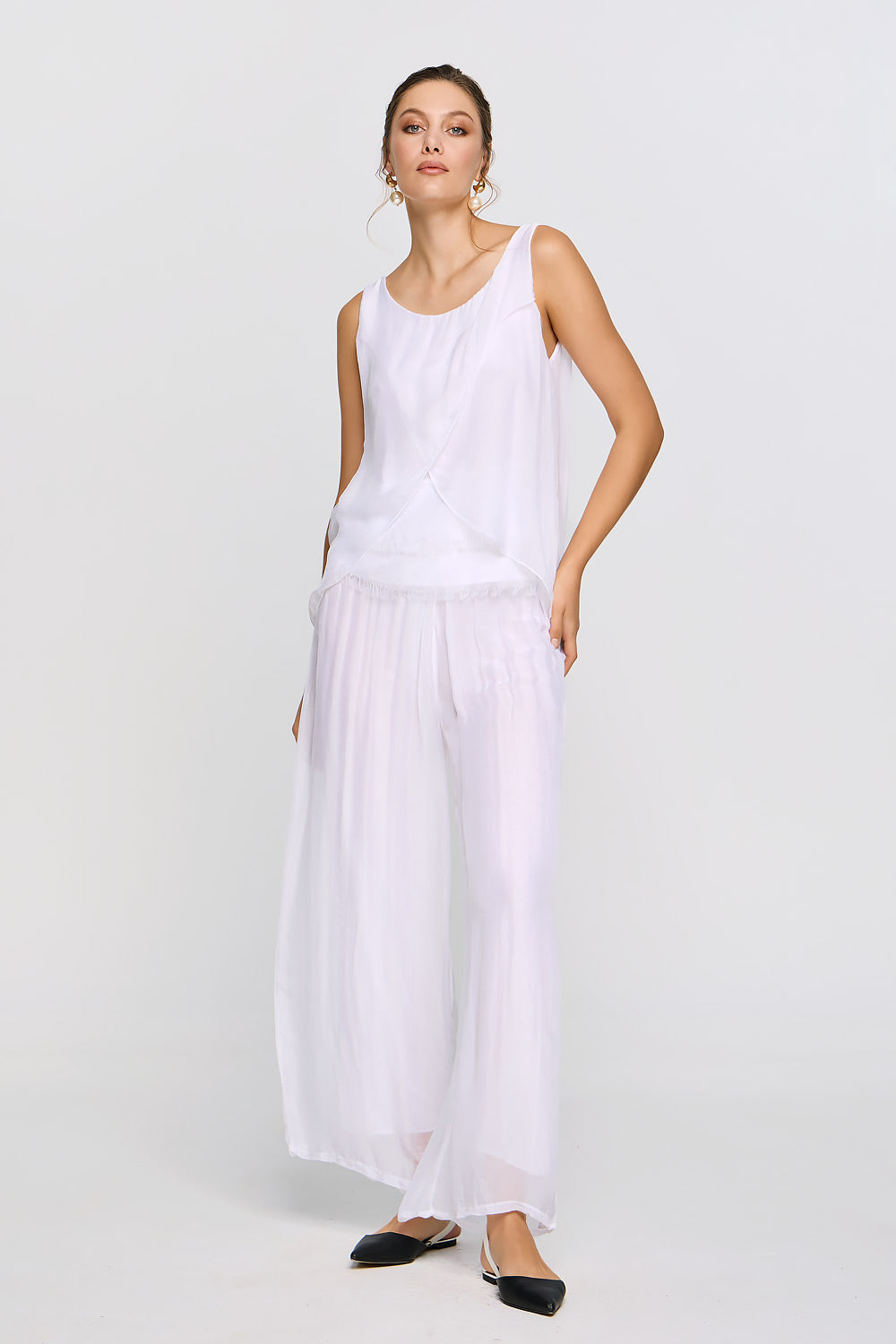 Calypso Top | White