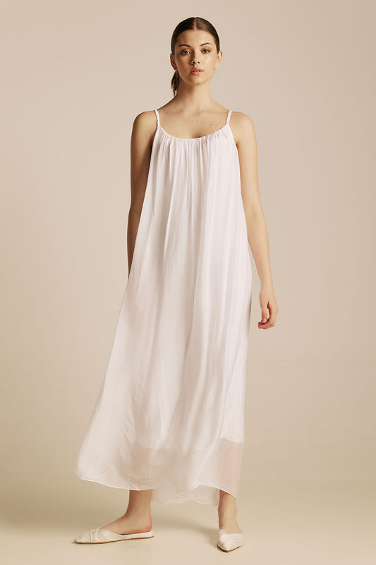 Dione Dress | White