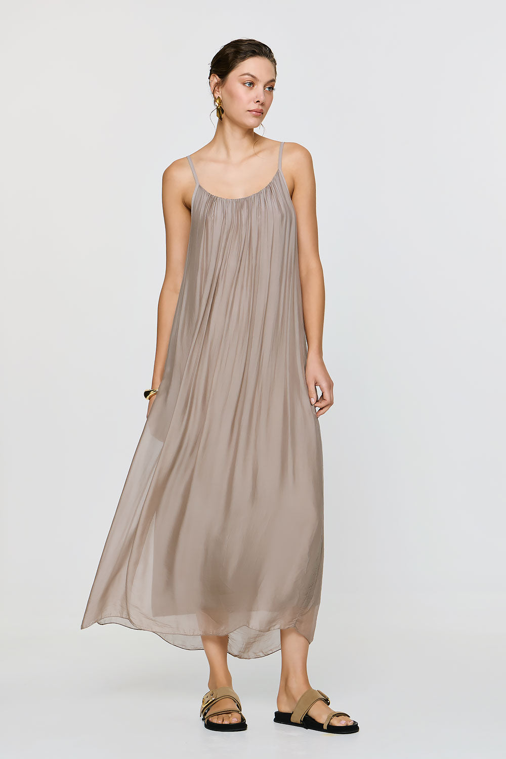 Dione Dress | Beige