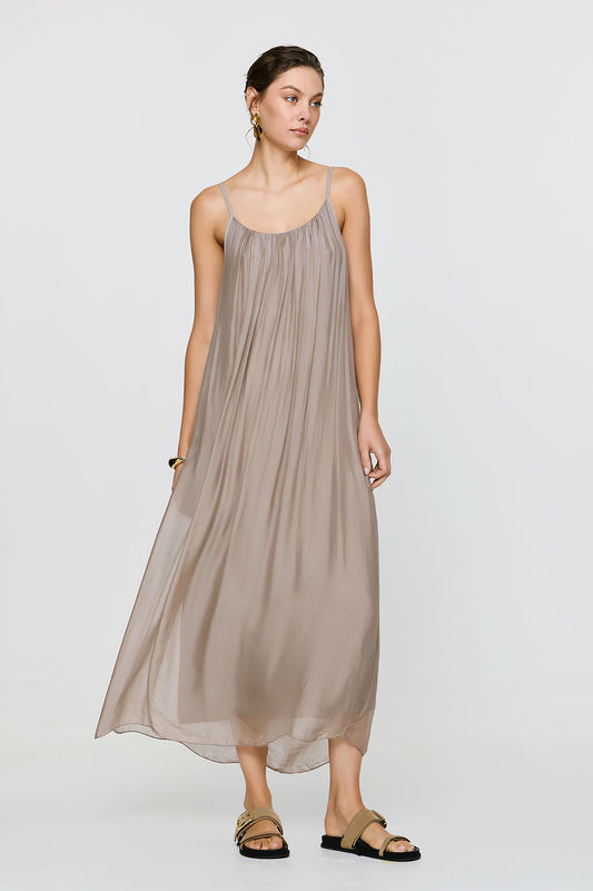 Dione Dress | Beige