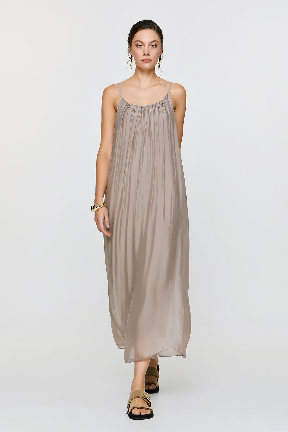 Dione Dress | Beige