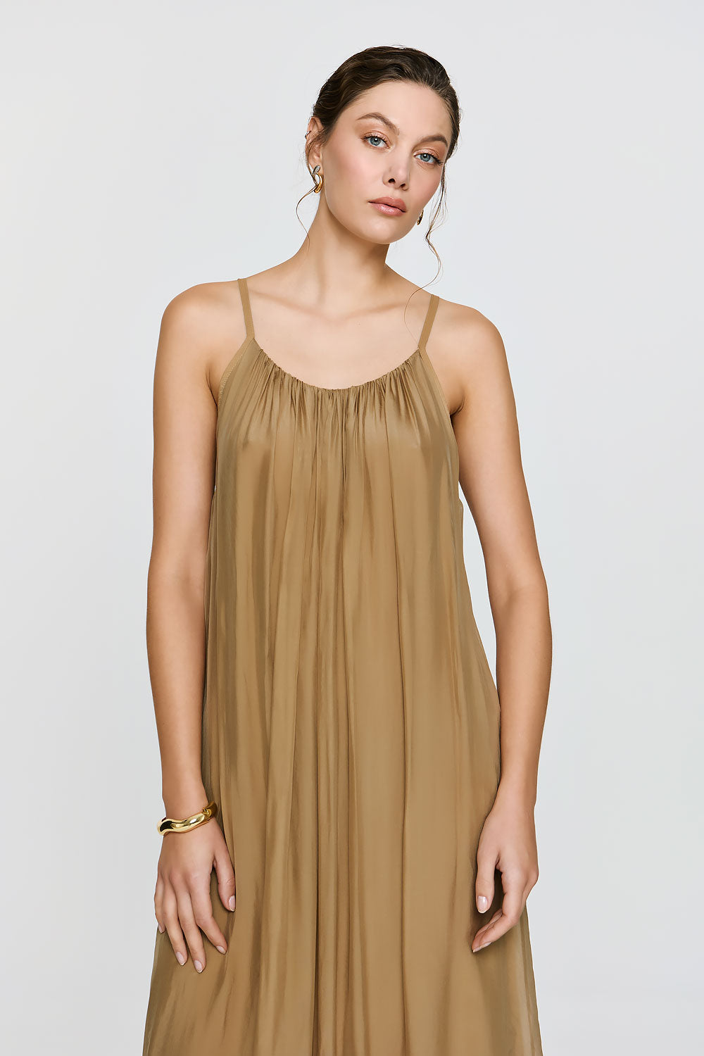 Dione Dress | Camel