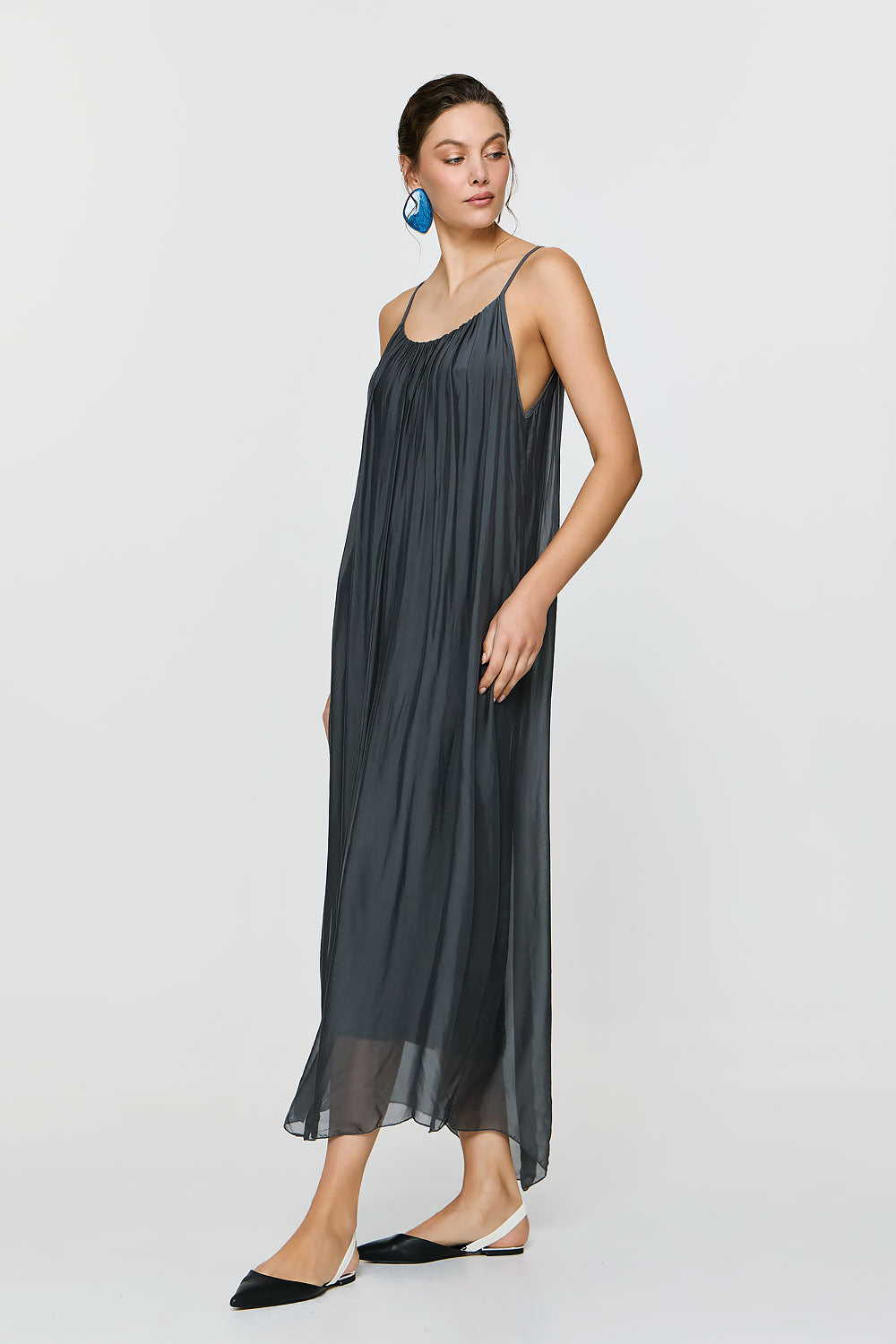 Dione Dress | Grey
