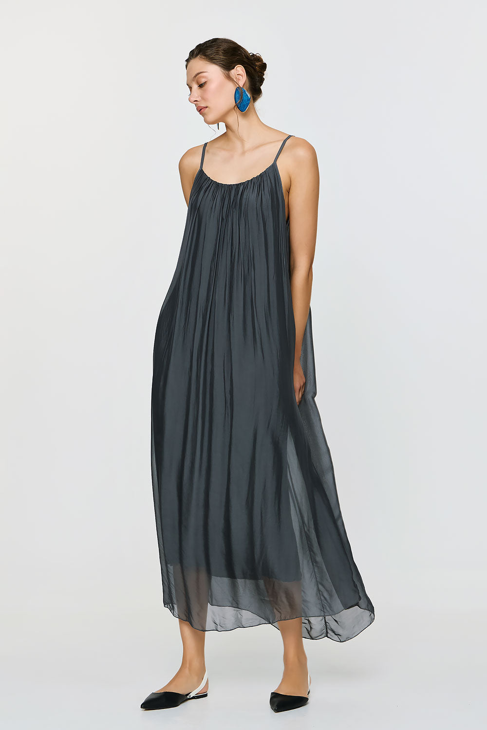 Dione Dress | Grey