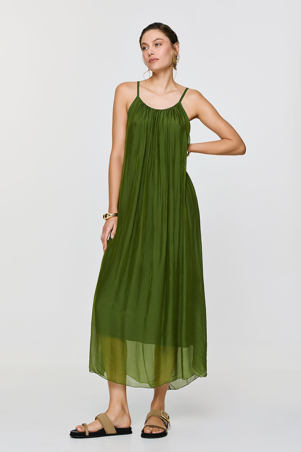 Dione Dress | Green