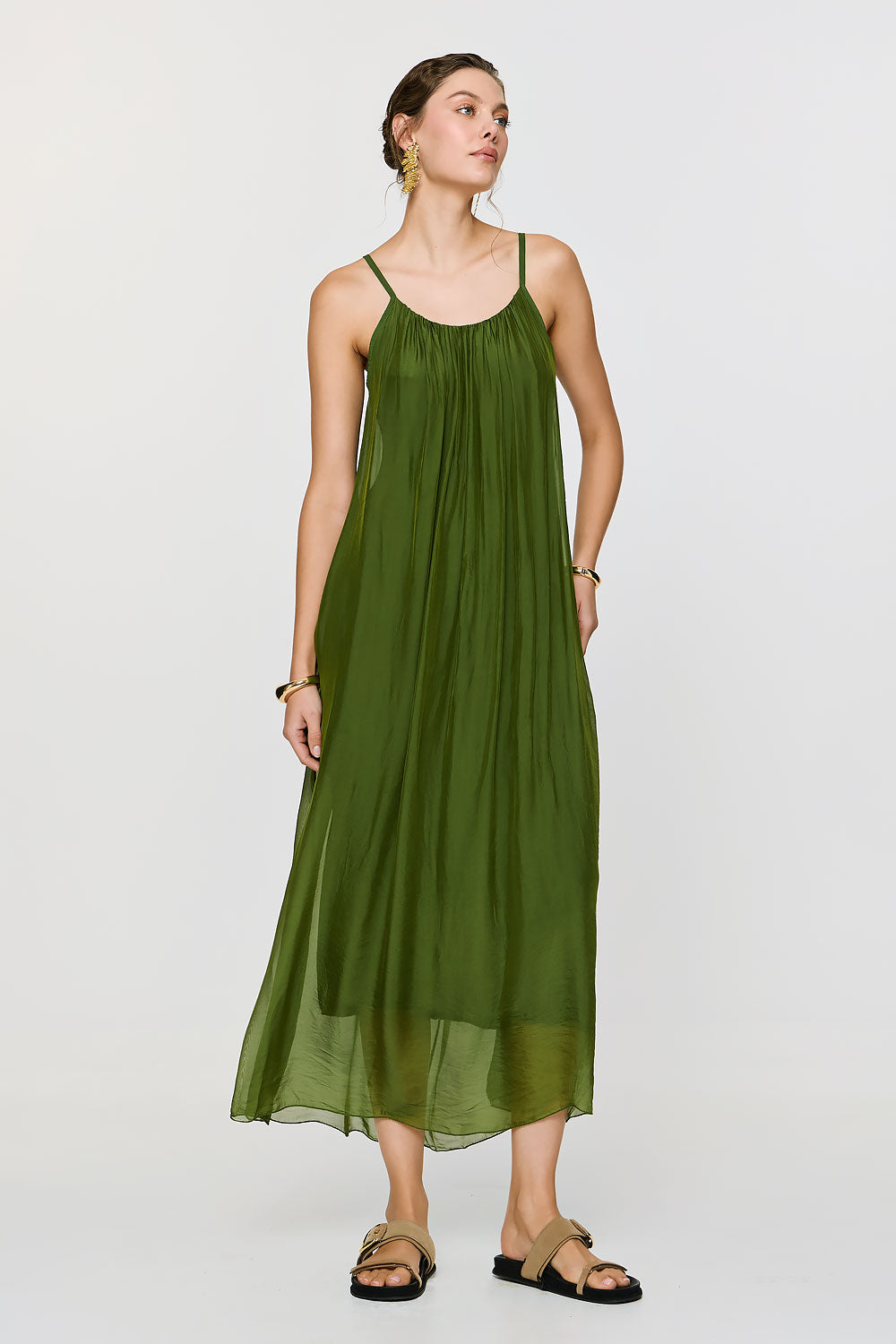 Dione Dress | Green