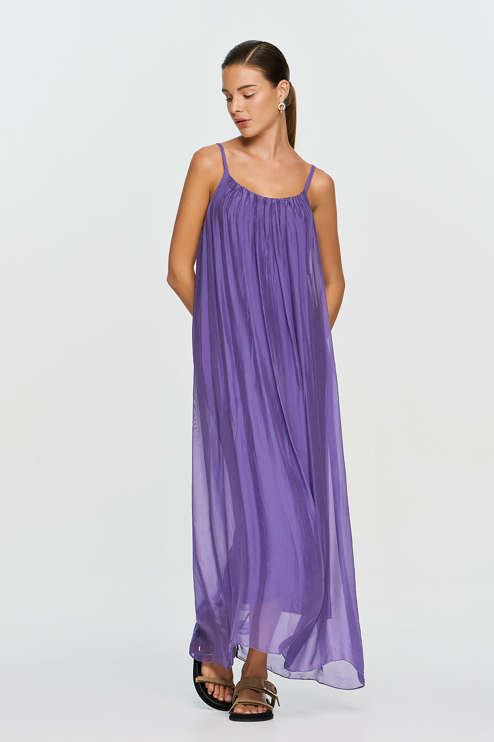 Dione Dress | Purple