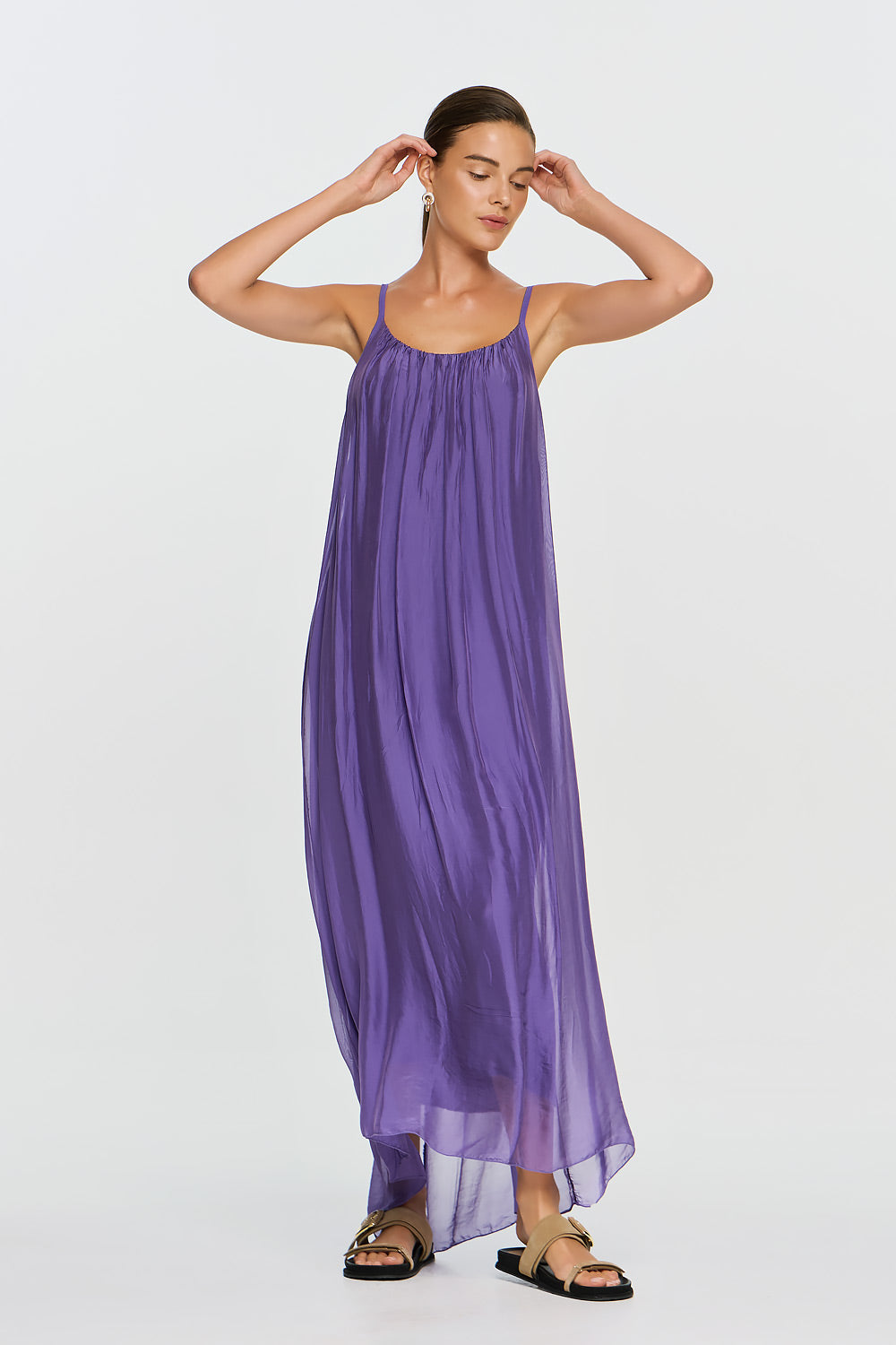 Dione Dress | Purple