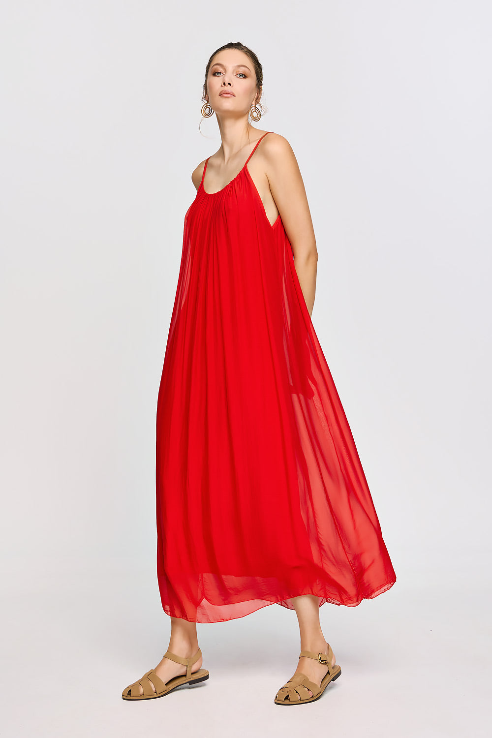 Dione Dress | Red