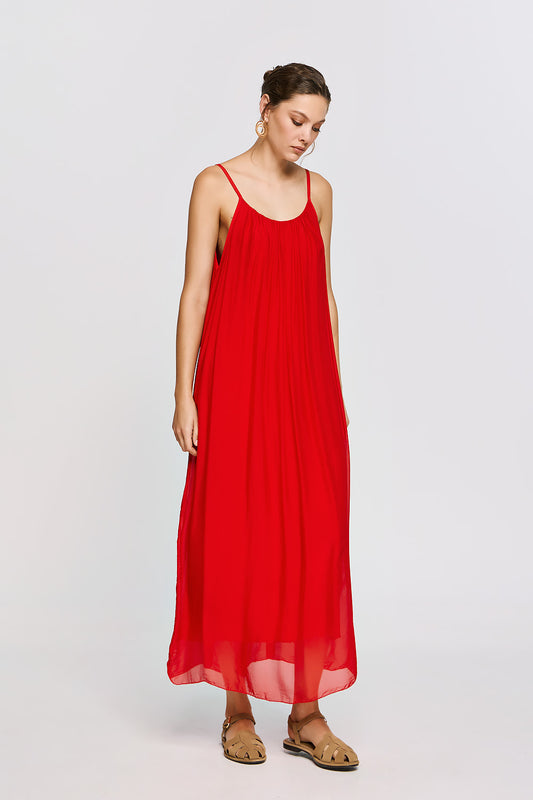 Dione Dress | Red