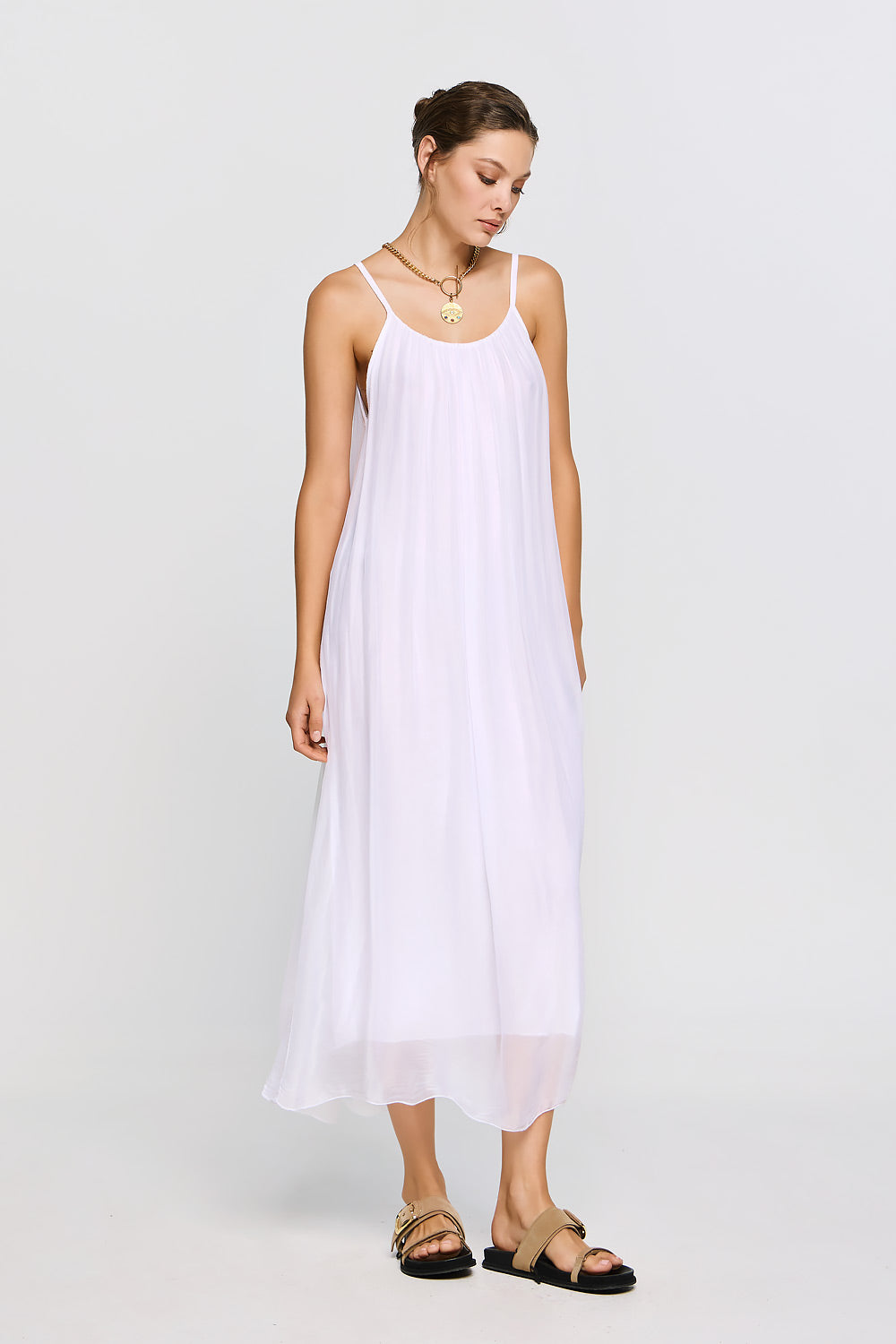 Dione Dress | White