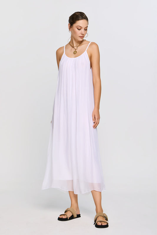 Dione Dress | White