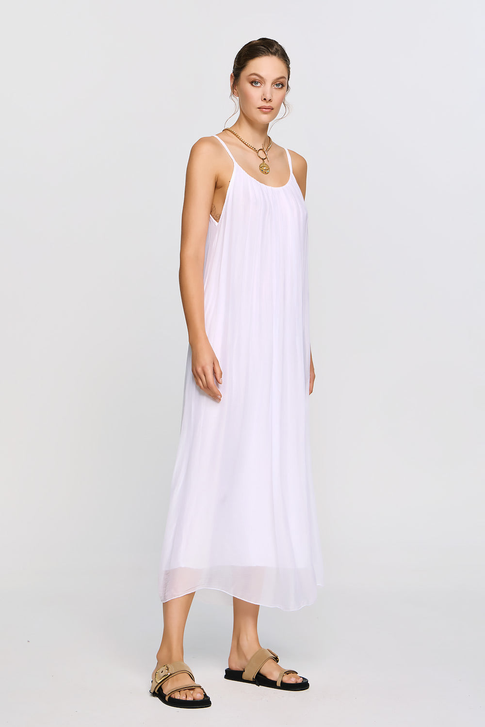 Dione Dress | White