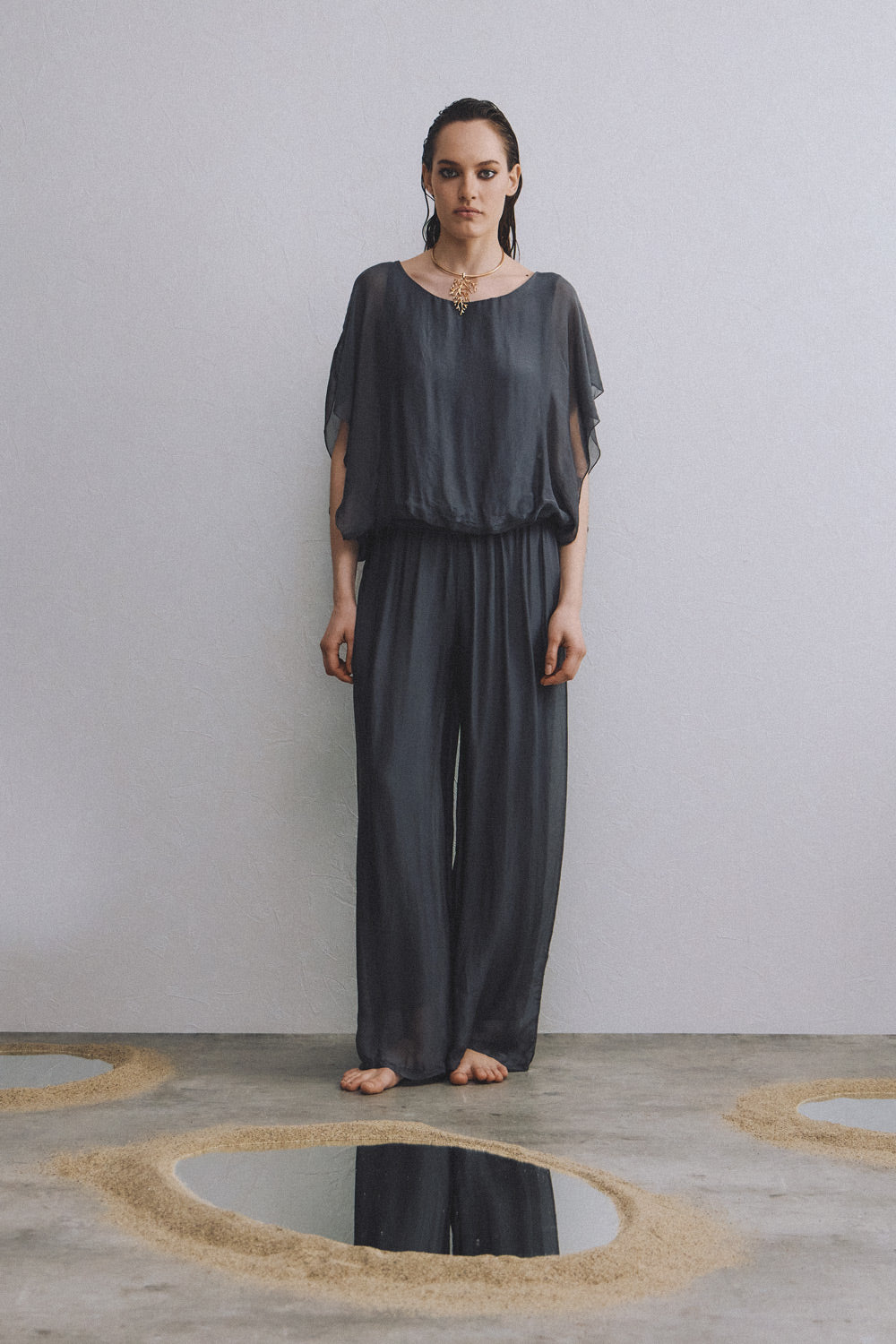 Eugenie Top | Grey