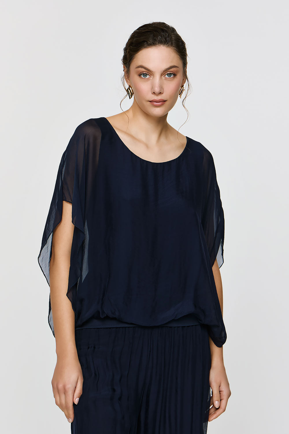 Eugenie Top | Blue