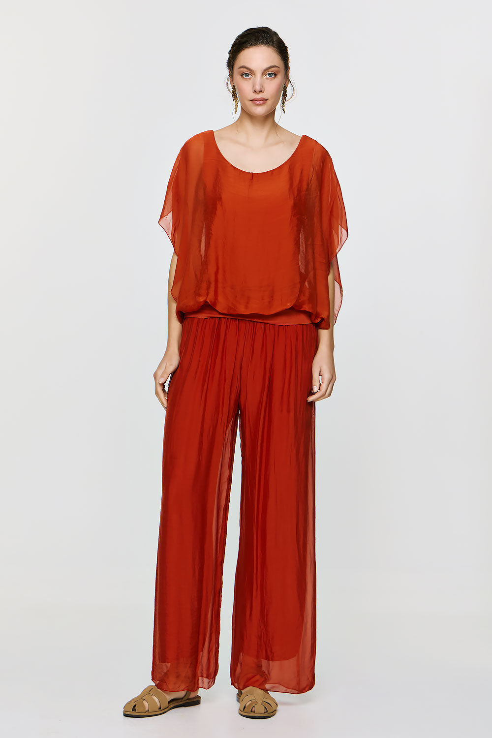 Eugenie Top | Burnt Orange