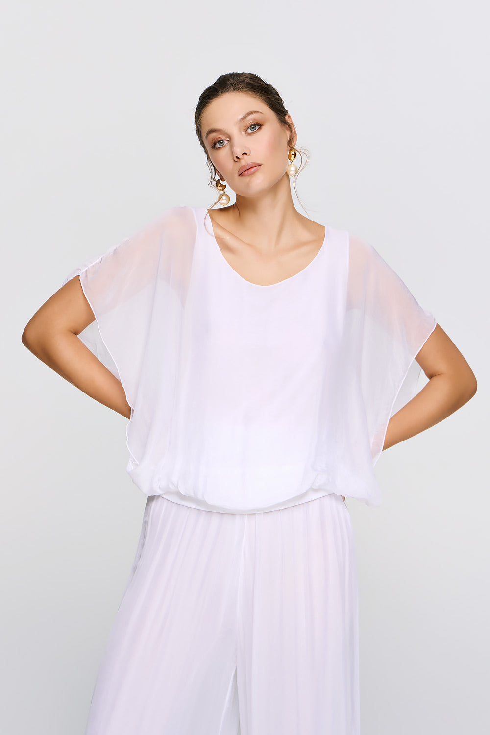Eugenie Top | White