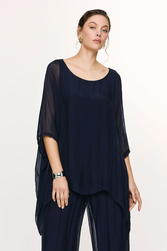 Athena Top | Blue
