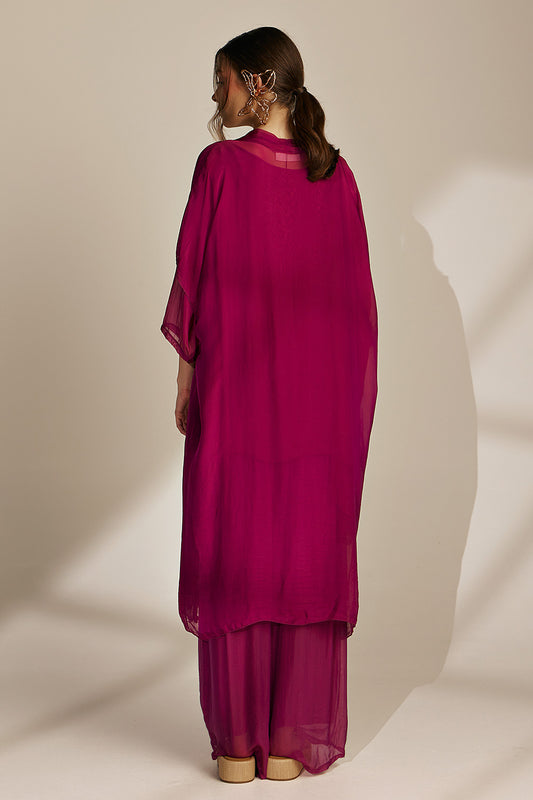 Rhea Kimono - Magenta
