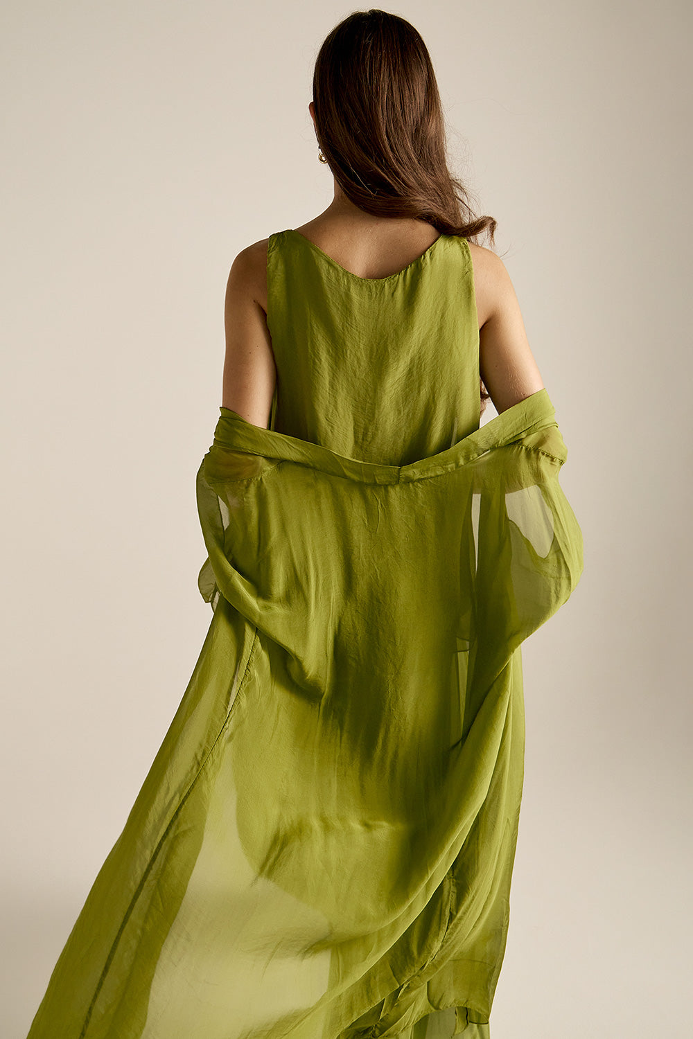 Rhea Kimono ∣ Olive Green