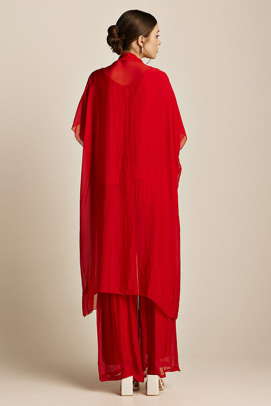 Rhea Kimono - Red